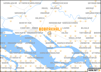 map of Bobrākhāli