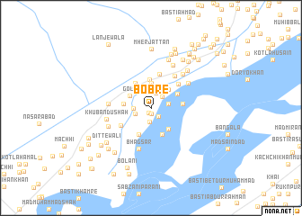 map of Bobre
