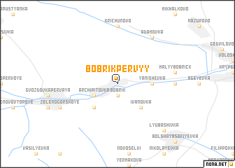 map of Bobrik Pervyy