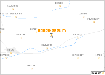 map of Bobrik Pervyy