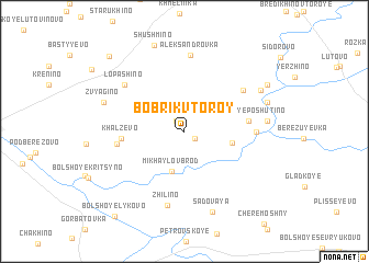 map of Bobrik Vtoroy