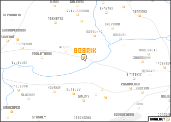 map of Bobrik