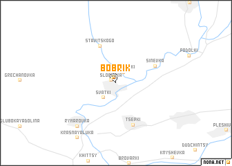 map of Bobrik