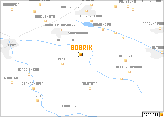 map of Bobrik