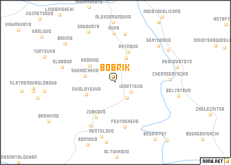 map of Bobrik