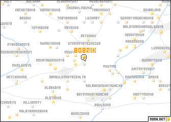 map of Bobrik