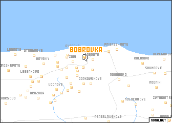 map of Bobrovka