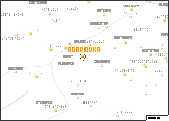 map of Bobrovka