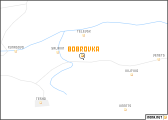 map of Bobrovka