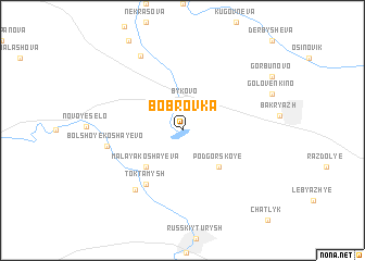 map of Bobrovka