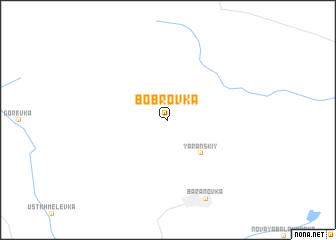 map of Bobrovka
