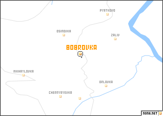 map of Bobrovka