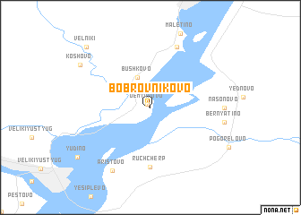 map of Bobrovnikovo