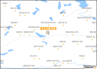 map of Bobrovo