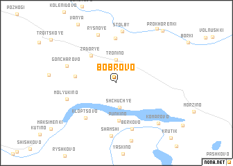 map of Bobrovo