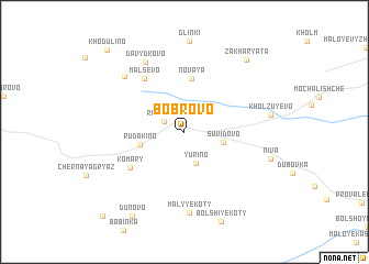 map of Bobrovo