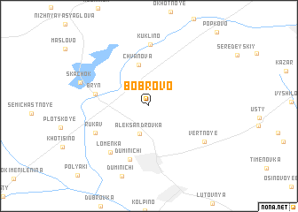 map of Bobrovo