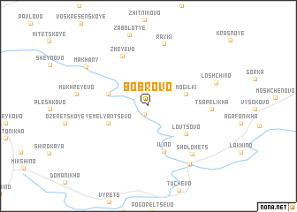 map of Bobrovo