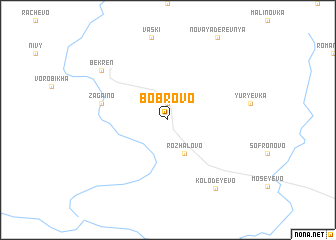 map of Bobrovo