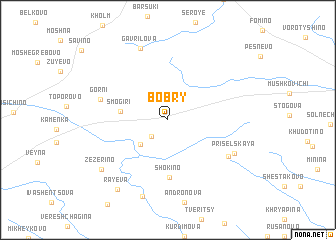 map of Bobry