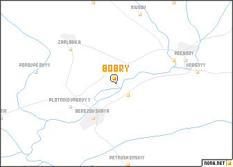 map of Bobry