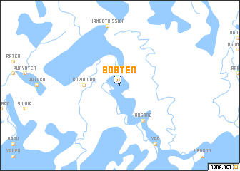 map of Bobten