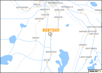 map of Bobtown