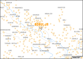 map of Bobulja