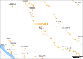 map of Bobušići