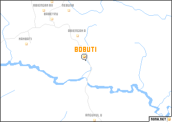 map of Bobuti
