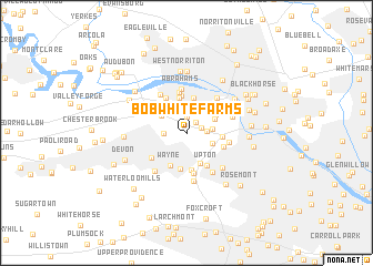 map of Bob White Farms