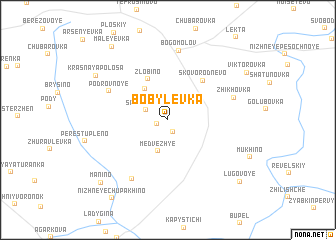 map of Bobylevka