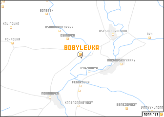 map of Bobylëvka