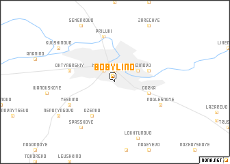 map of Bobylino