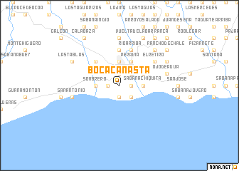 map of Boca Canasta