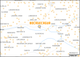 map of Boca de Cagua