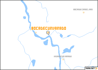 map of Boca de Curvaradó