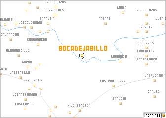 map of Boca de Jabillo