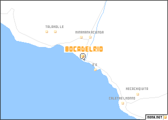 map of Boca del Río