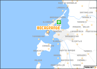 map of Boca Grande