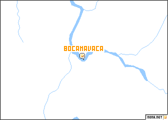 map of Boca Mavaca