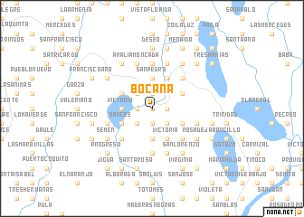 map of Bocana