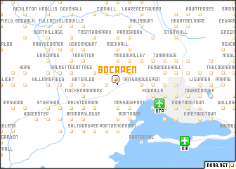 map of Boca Pen