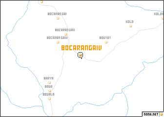map of Bocaranga IV
