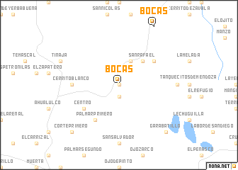 map of Bocas