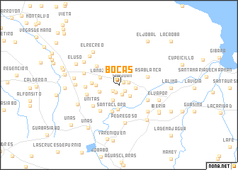 map of Bocas