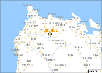 map of Bocboc
