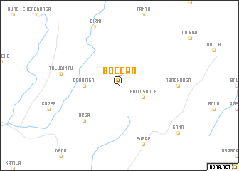 map of Boccan