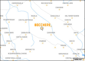 map of Bocchere