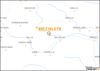 map of Boccioleto